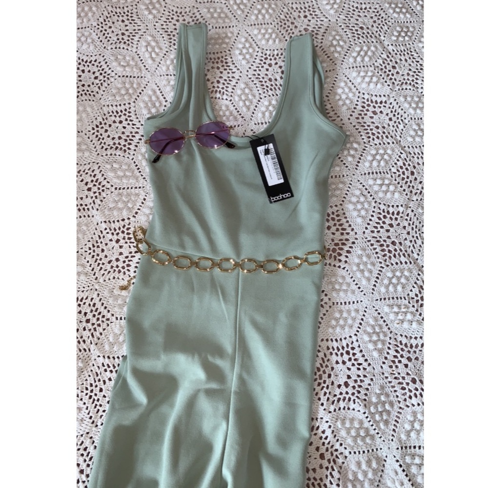 NWT Sage Green Jumpsuit